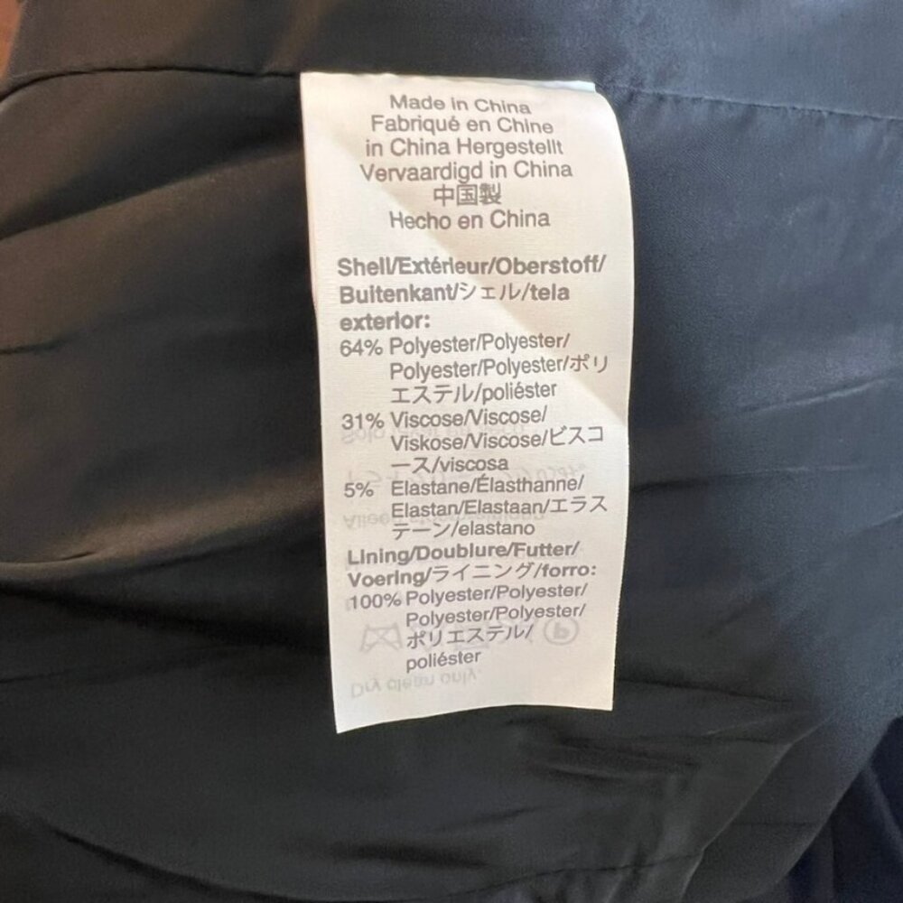 J.Crew $198 Petite Regent Blazer Four-Season Stretch Black Size 12P K5964 - Picture 8 of 11